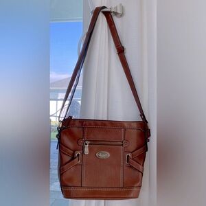 B.O.C Born Concepts Vegan Leather Multi Section Shoulder Bag/Cross Body Handbag